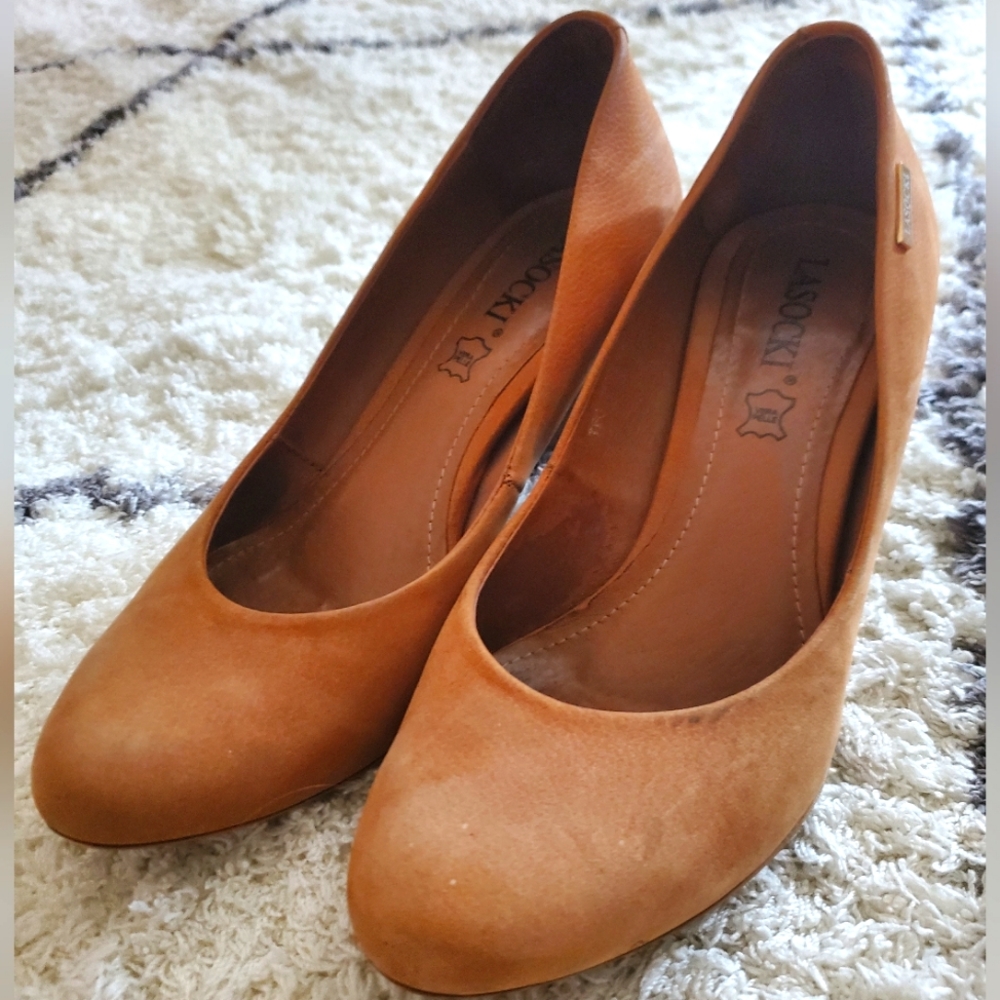 Lasocki Camel Wedge Heels